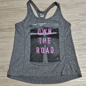 Pink & Grey Old Navy Tank Top - Sz Lg